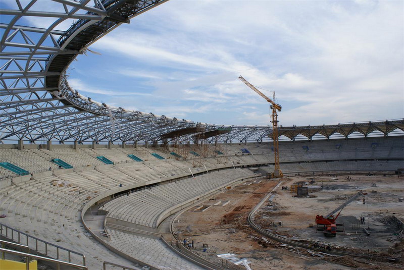 Steel truss stadium,Sinchung