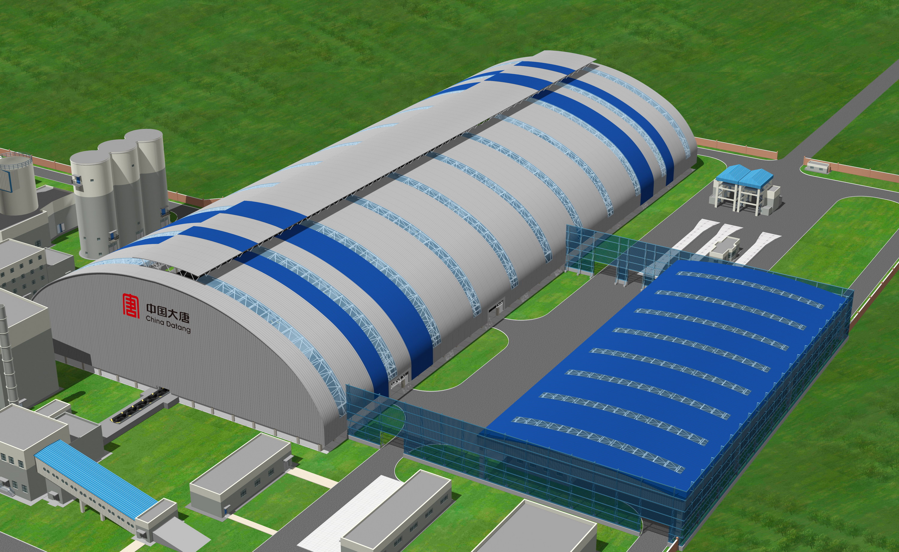 COAL STORAGE SHED XINJIANG DATANG