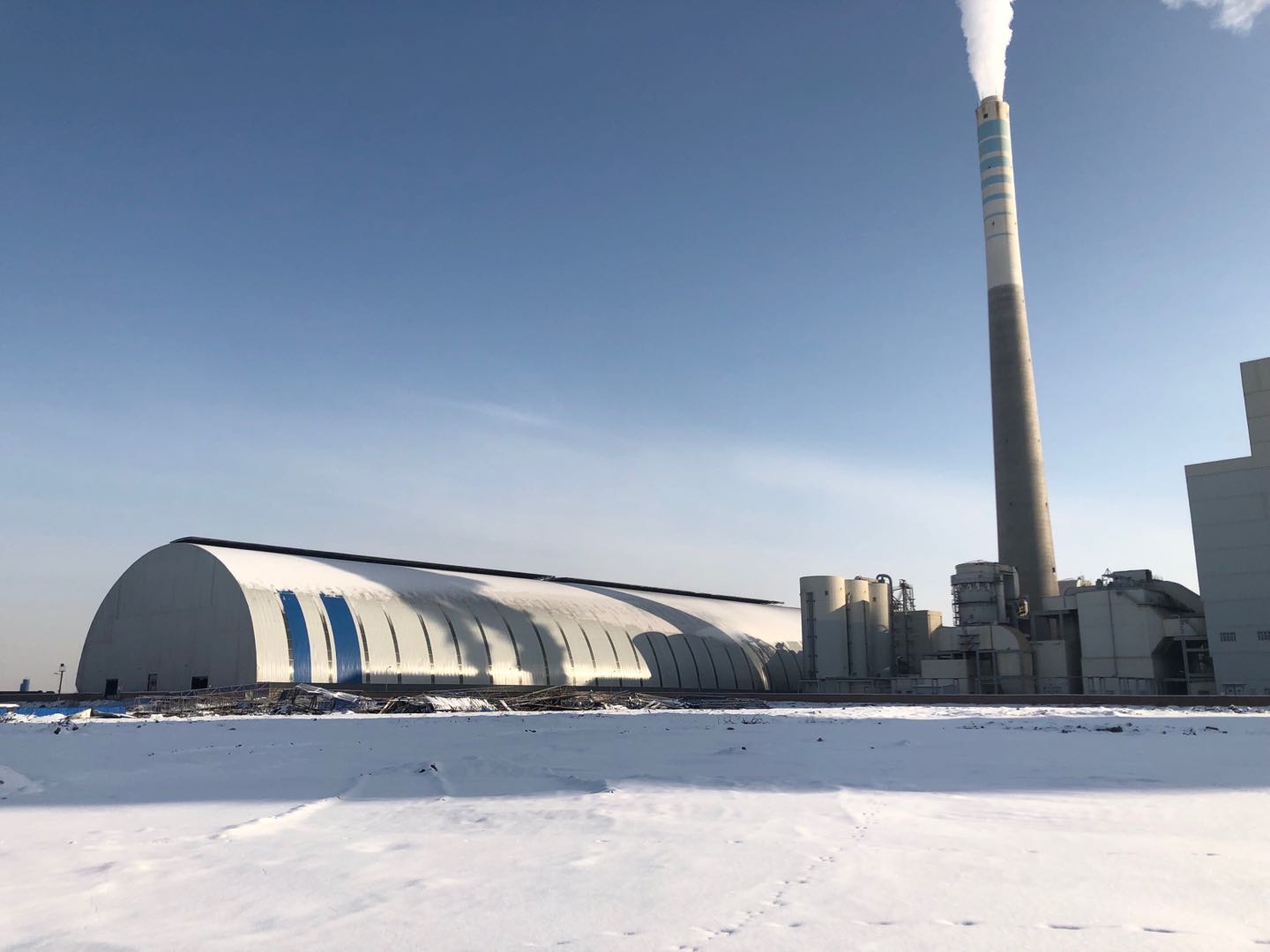 COAL STORAGE SHED XINJIANG DATANG