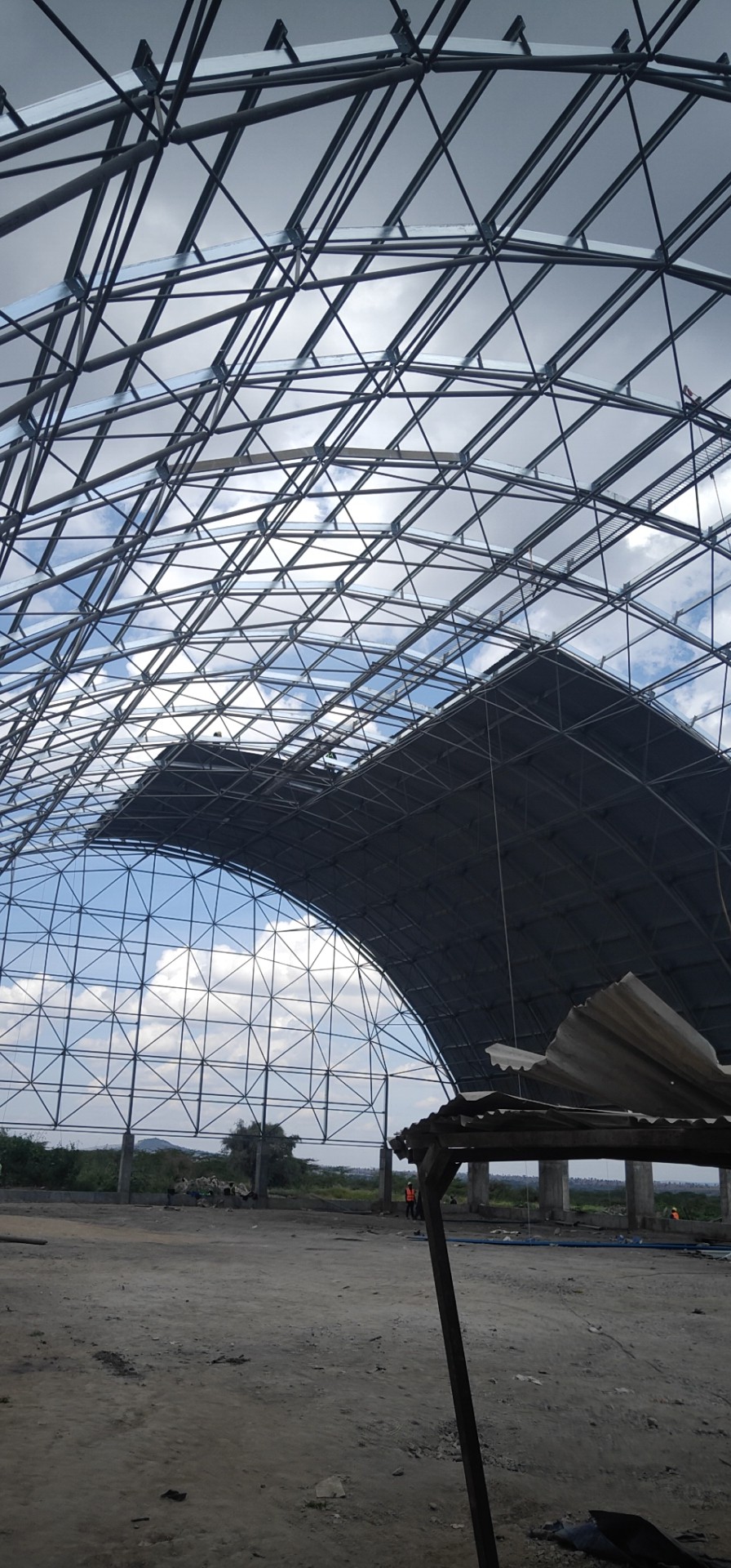 LIMESTONE STOCKPILE SHED 1 KENYA 